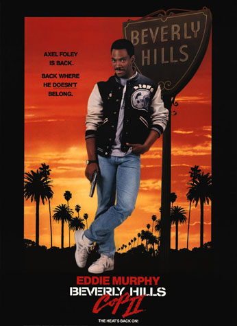Beverly Hills Cop II movie poster