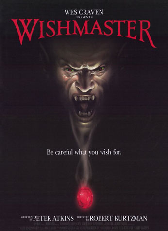 Wishmaster movie poster
